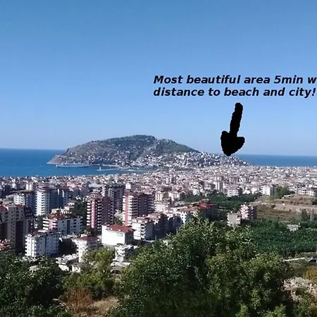 Beautiful Sultan House At Cleopatra Beach 1 With Umbrellas, Balcony, Barbecue, Private 100mbps Wifi, Smart Tv, Table Games, Vip Trans-fer - Beautiful Apartmenthouse *